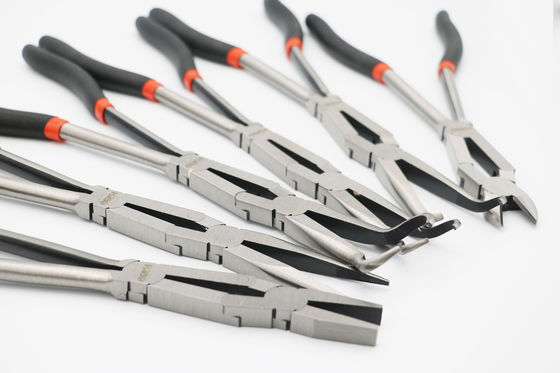 Расширенные плоскогубцы пружинного кольца дополнительной длинной длинной достигаемости внутренние удваивают x совместное   13&quot;