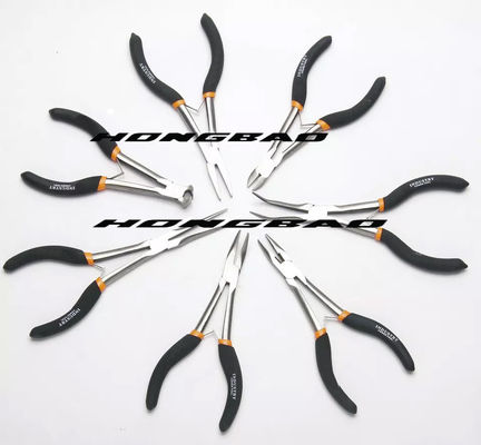 45#Carbon стальная окунутая ручка 6&quot; 8&quot; высоко тип плоскогубцы стандартного плеча американский комбинации носа склонности раскосные