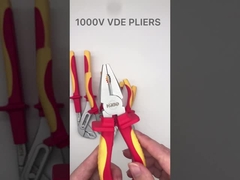 ручной резец Vde 1000V установил 200mm плоскогубцы изолированного провода 8 дюймов обнажая привязывают гофрировать